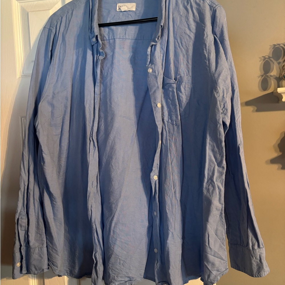 Men's Blue Casual Jacket